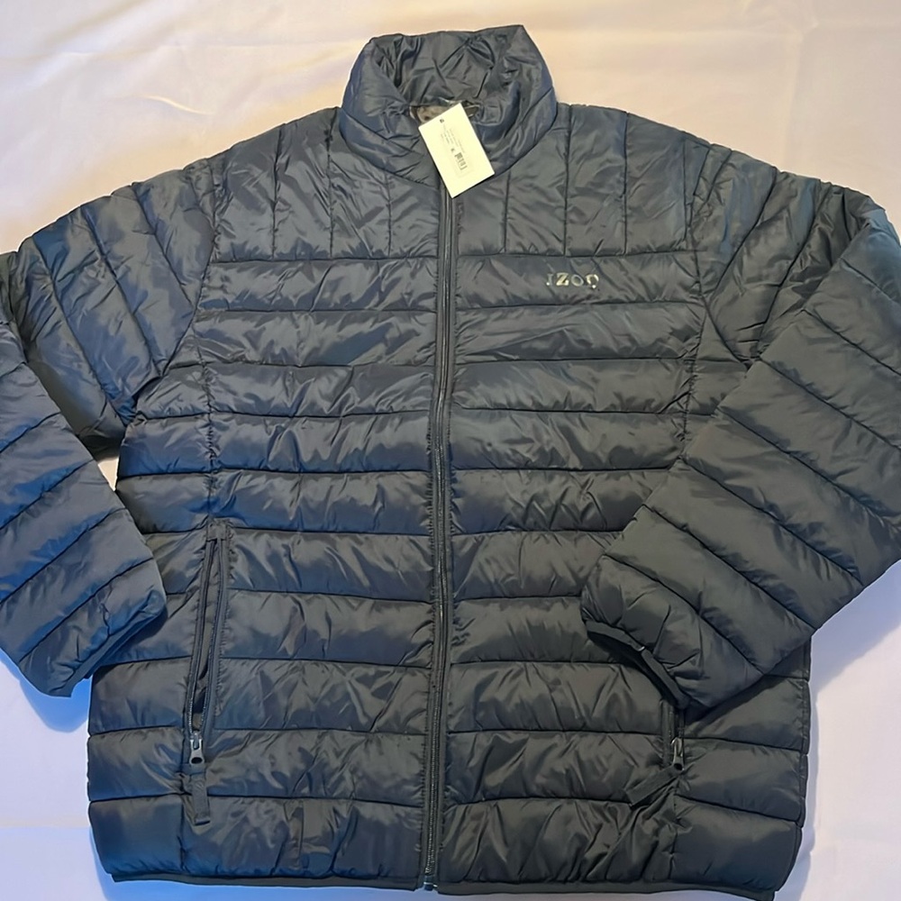 Izod navy puffer jacket